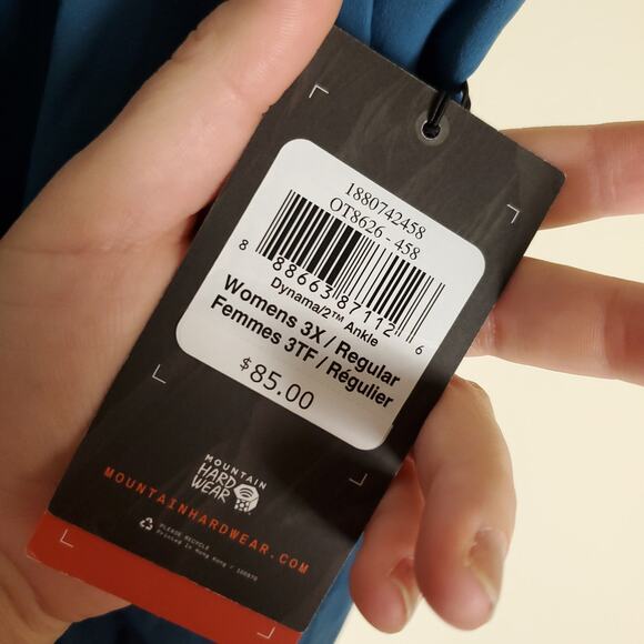 NWT Mountain Hardwear Nylon Blend Gorpcore Outdoor Hiking Pants Plus Sz 3X - Picture 5 of 10